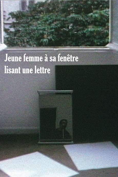 Jeune femme à sa fenêtre lisant une lettre
